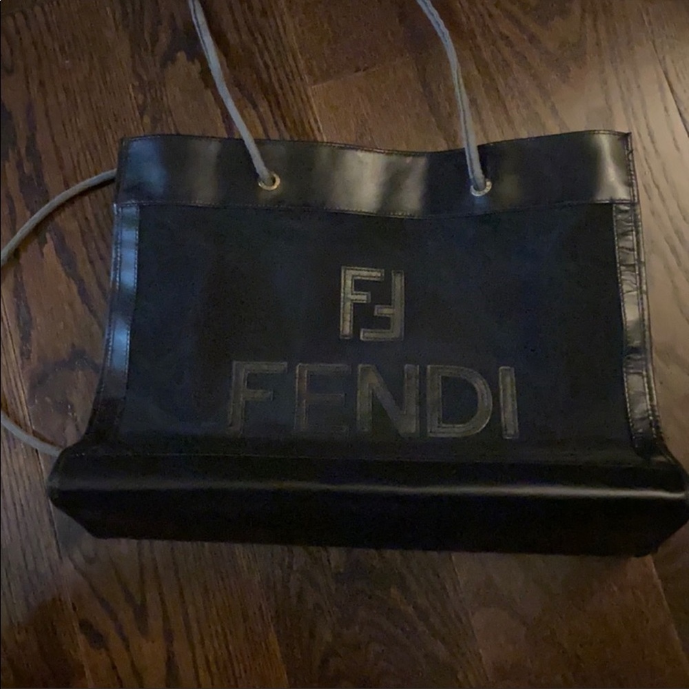 Fendi Black Tote Bag